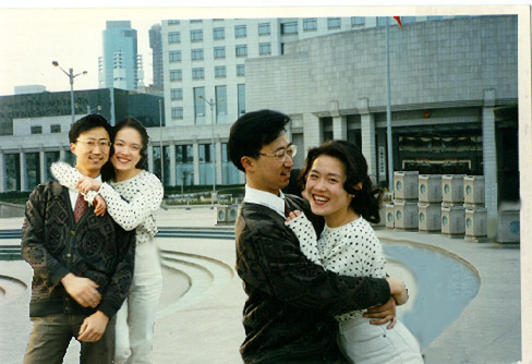 Lin Meijing and I at Shanghai
